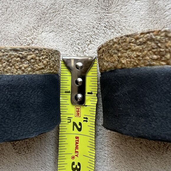 Naot Alana Black Slide Cork Wedge Sandal Women EU 40 US 8.5-9 Comfort Casual - Picture 10 of 13